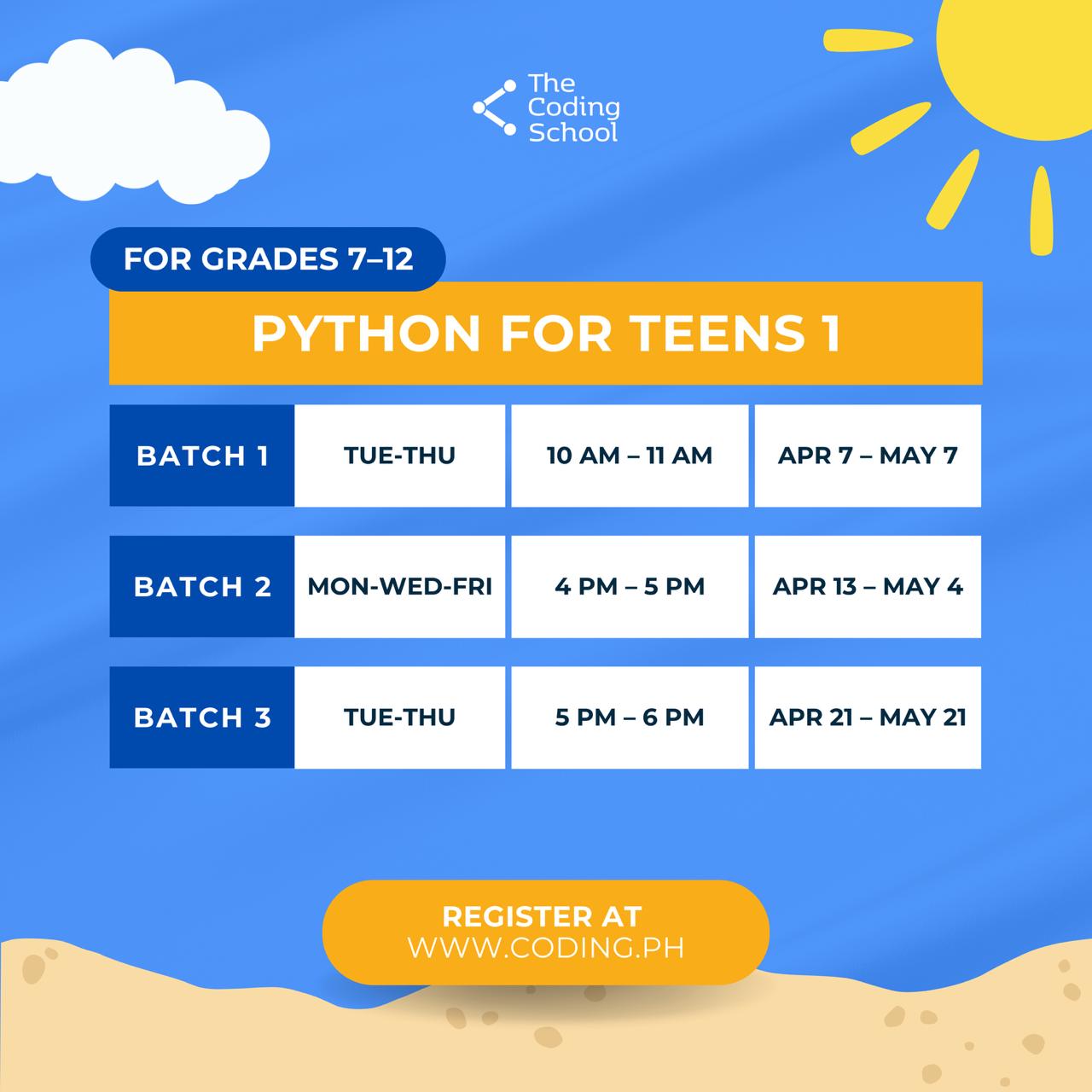 Python For Teens 1