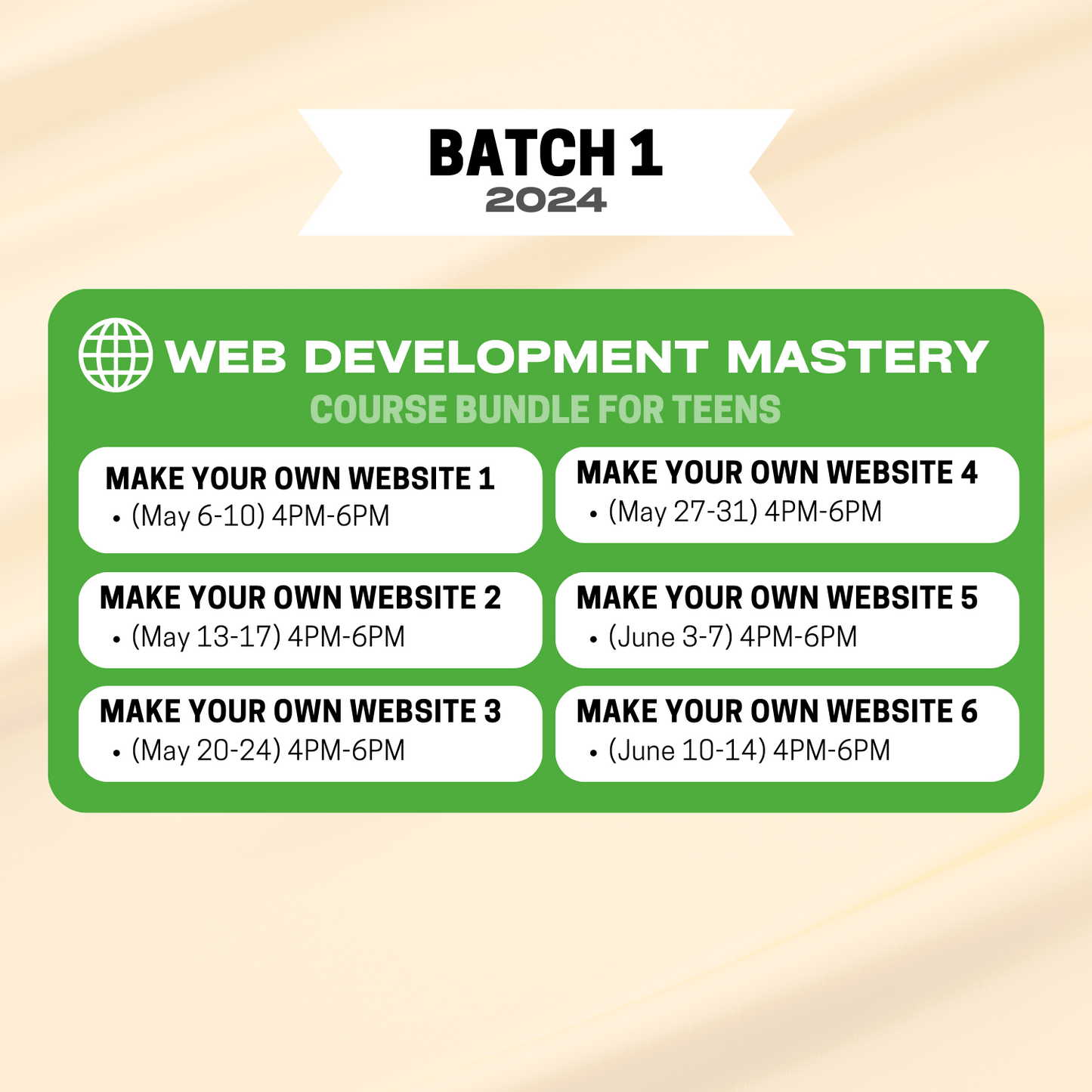 Web Development Mastery for Teens