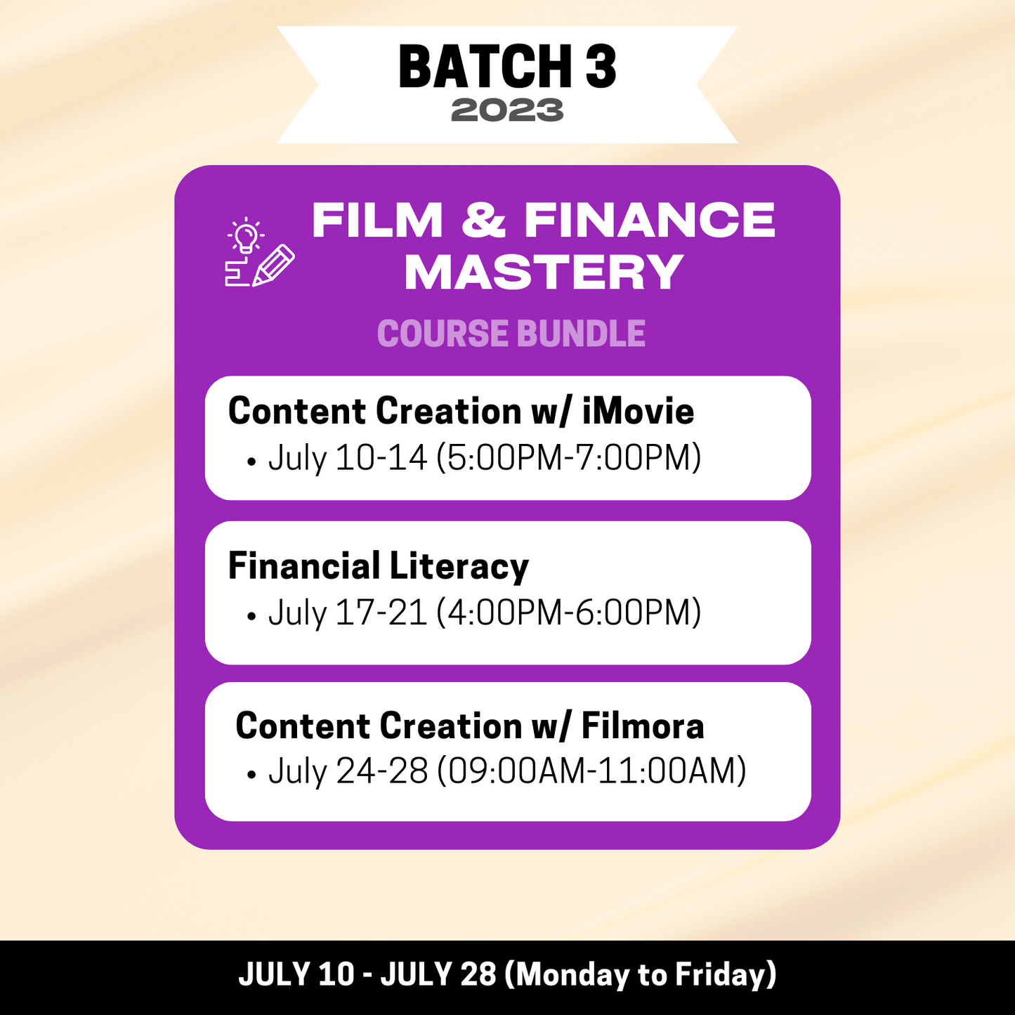 Film & Finance Mastery Course Bundle
