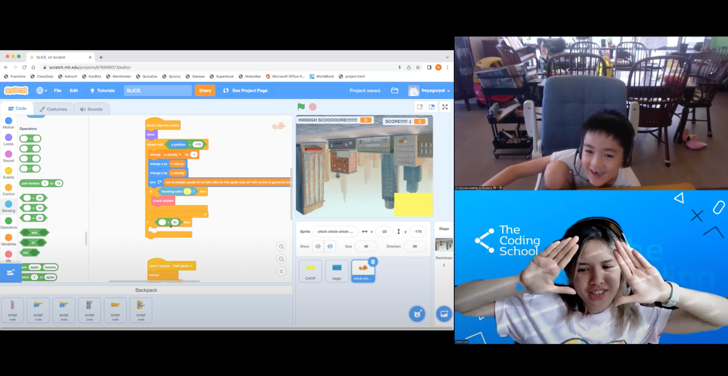 Make Your Own Game 2 with Scratch