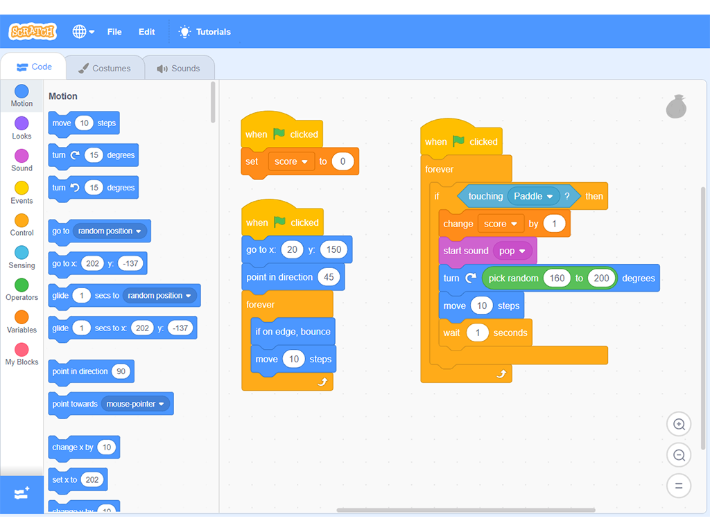 Coding 101 with Scratch