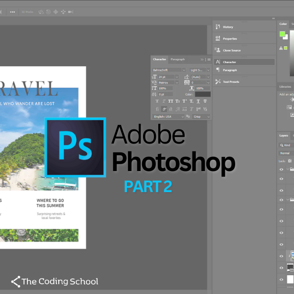 Graphic Design with Photoshop 2 (Private Class)