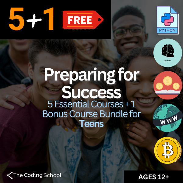 Preparing for Success: 5 Essential Courses + 1 Bonus Course Bundle for Teens