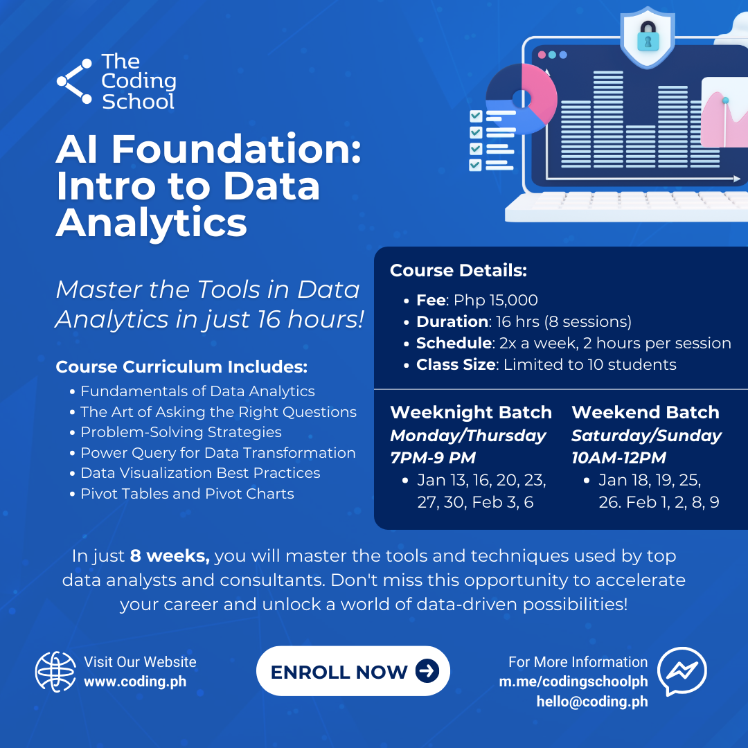 AI Foundation: Intro to Data Analytics