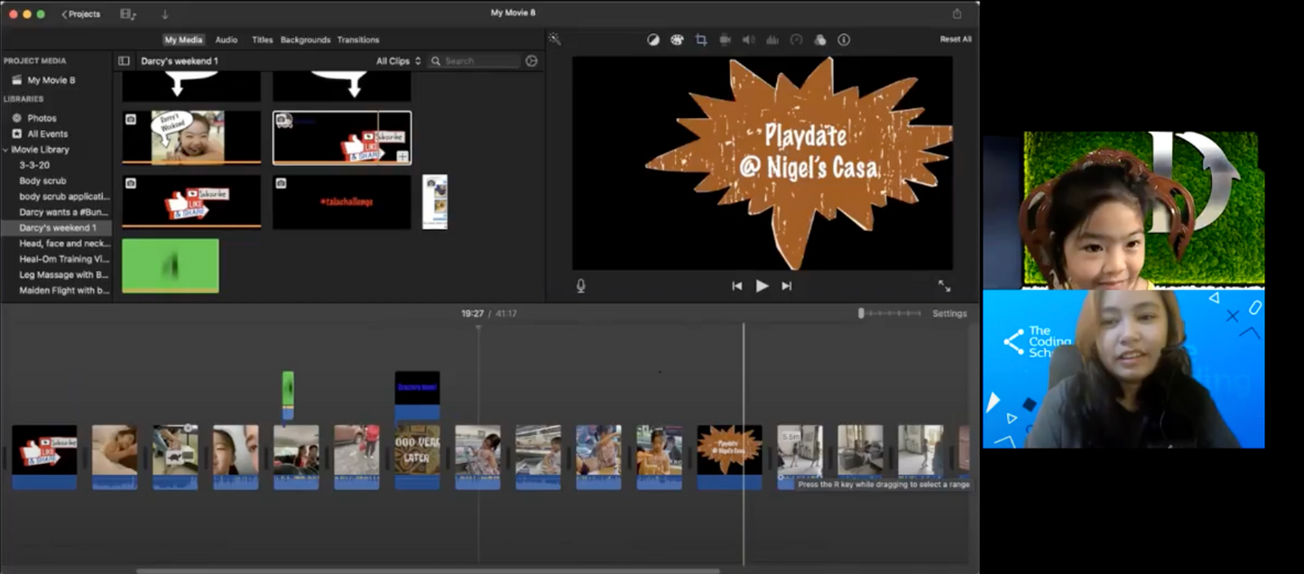 Content Creation with iMovie