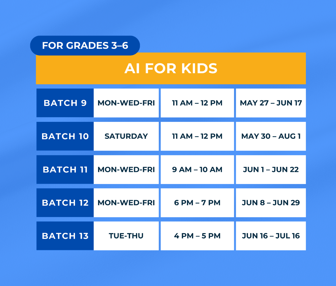 AI for Kids