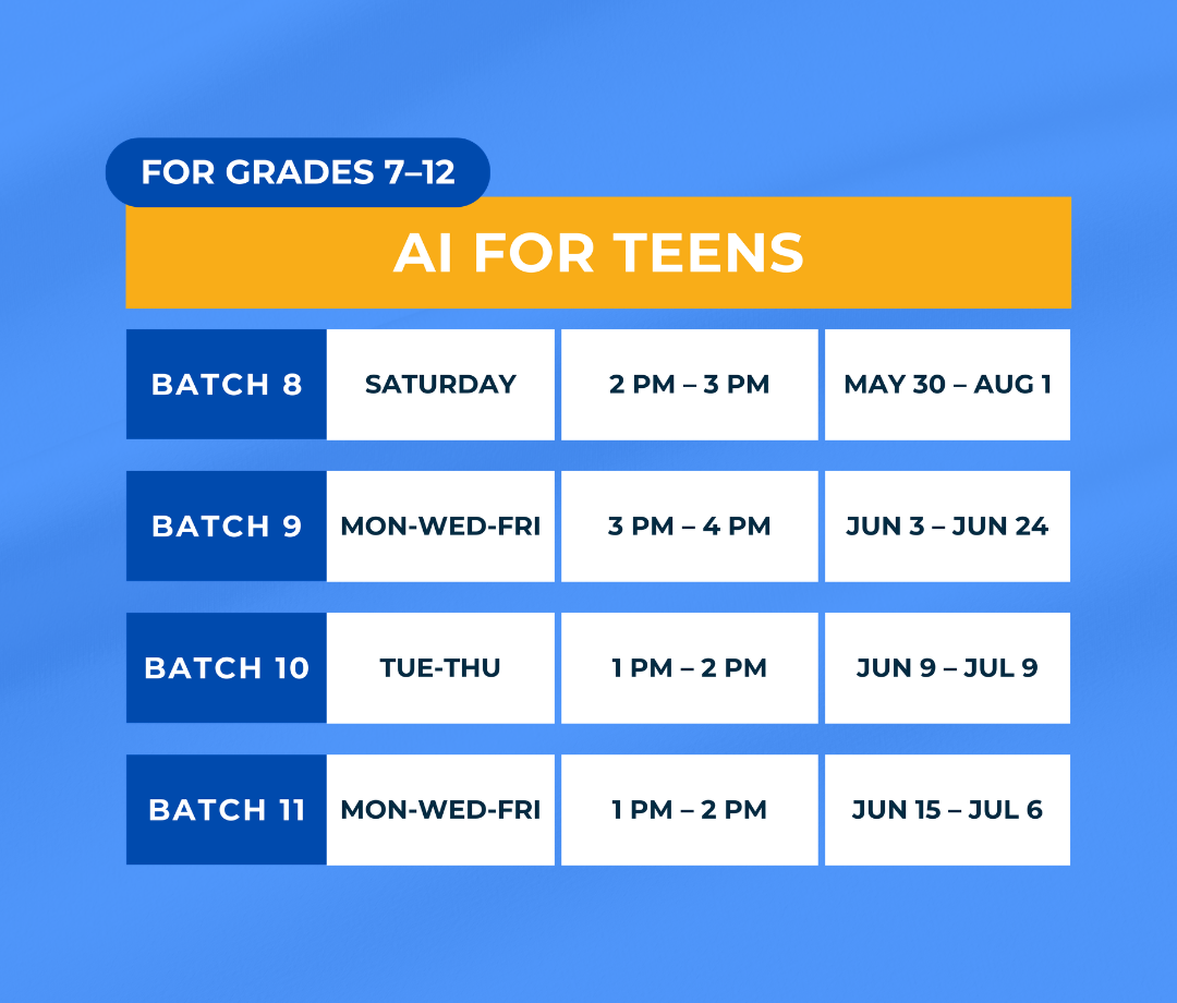 AI for Teens