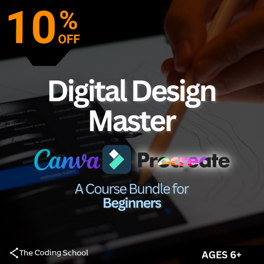 Digital Design Mastery: Course Bundle for Beginners