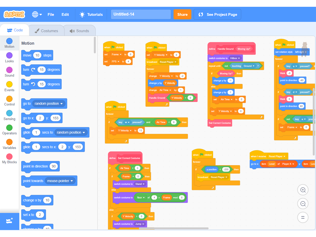 Make Your Own Game 3 with Scratch